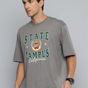 Levis Pure Cotton Typography Puff Printed Relaxed Fit T-shirt
